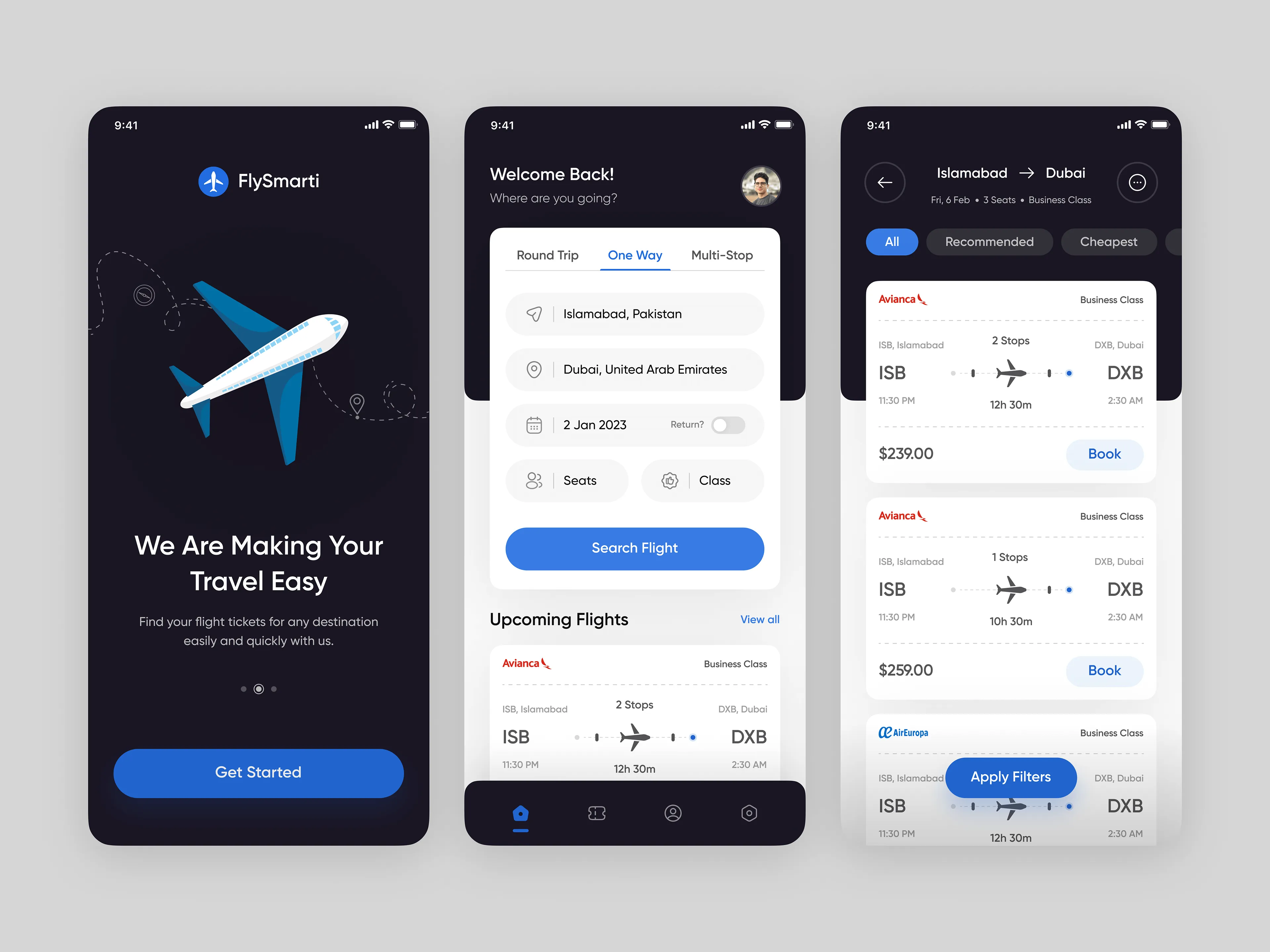 Flight Booking Design