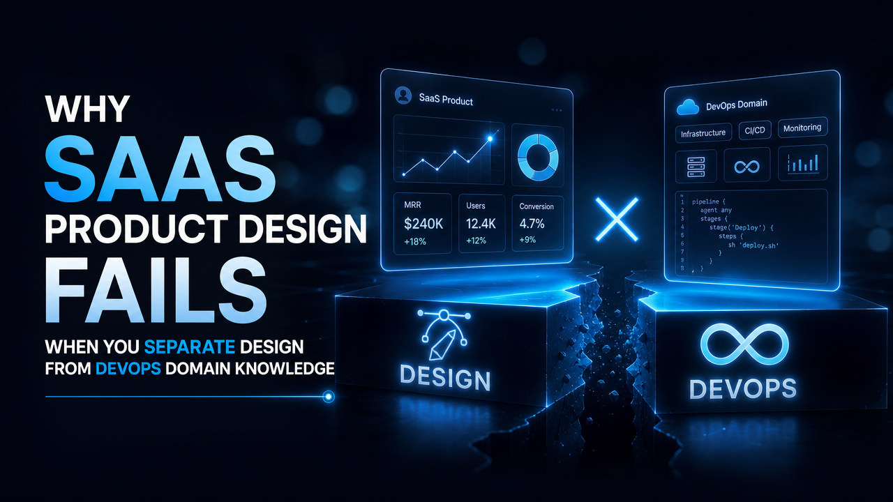 Why SaaS Product Design Fails When You Separate Design from DevOps Domain Knowledge