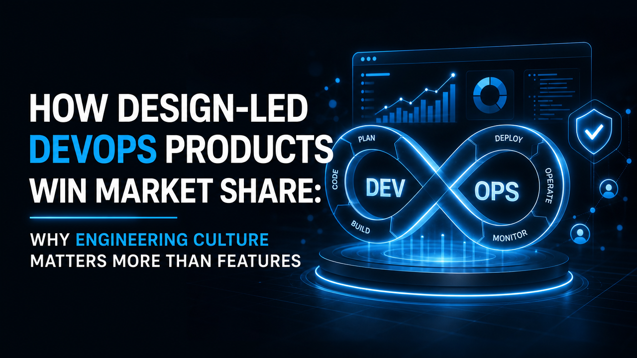 How Design-Led DevOps Products Win Market Share: Why Engineering Culture Matters More Than Features