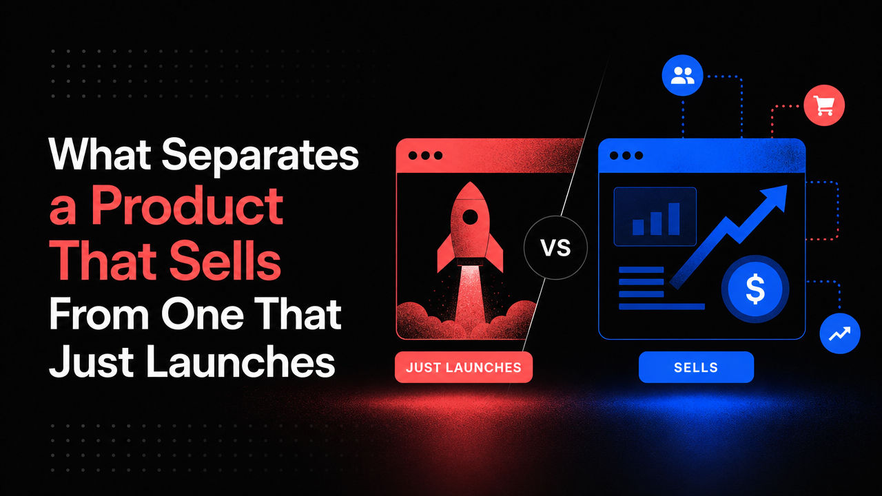What Separates a Product That Sells From One That Just Launches