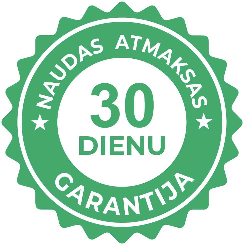 30 days money back guarantee