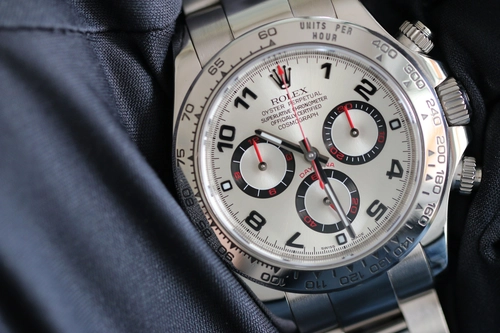 Rolex Daytona or blanc 116509 racing dial 2015