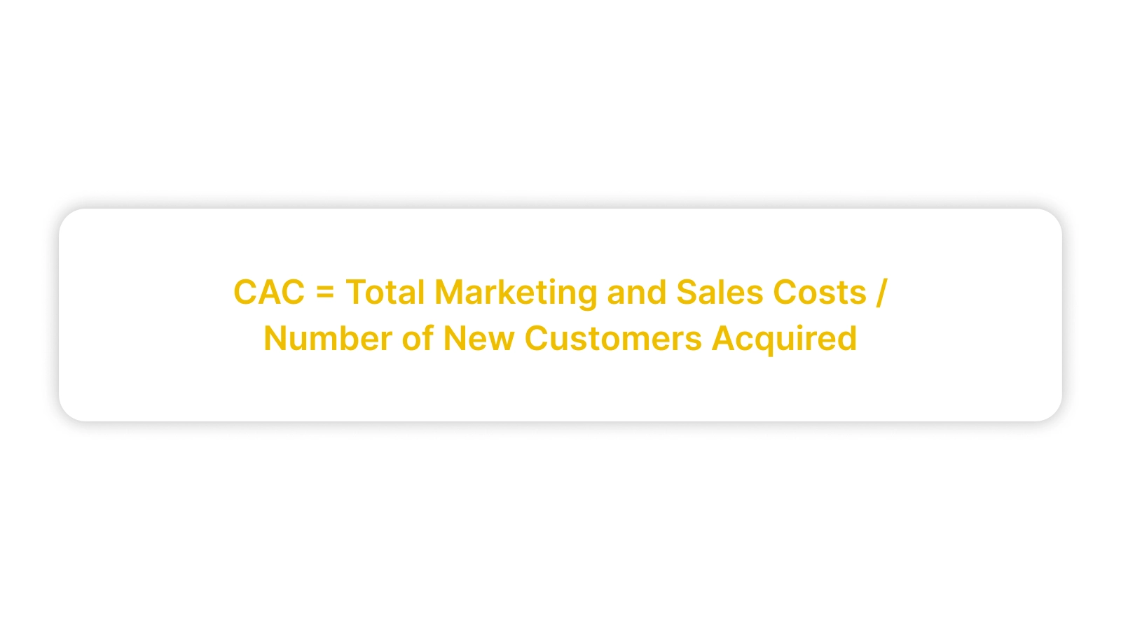 What’s the Formula for CAC?