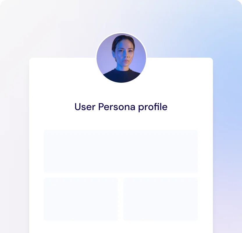 Illustration User persona development
