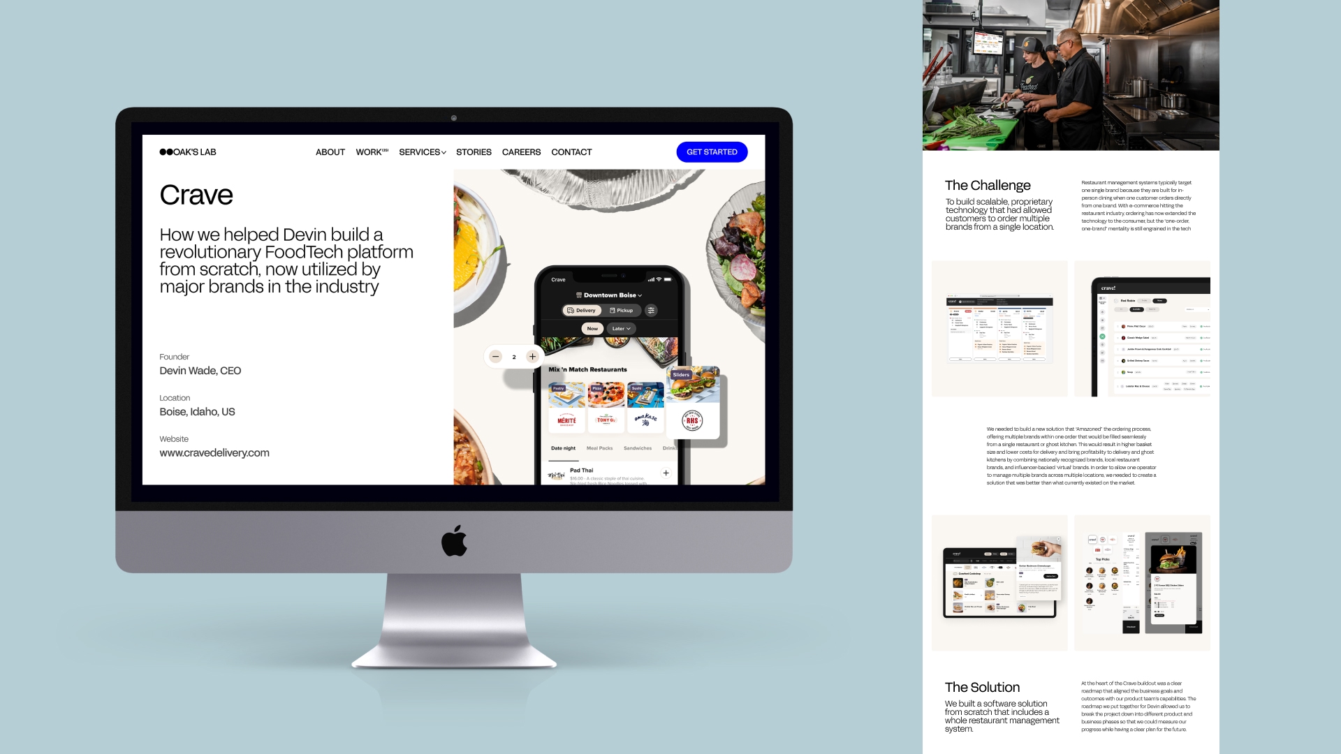Software product case study design.