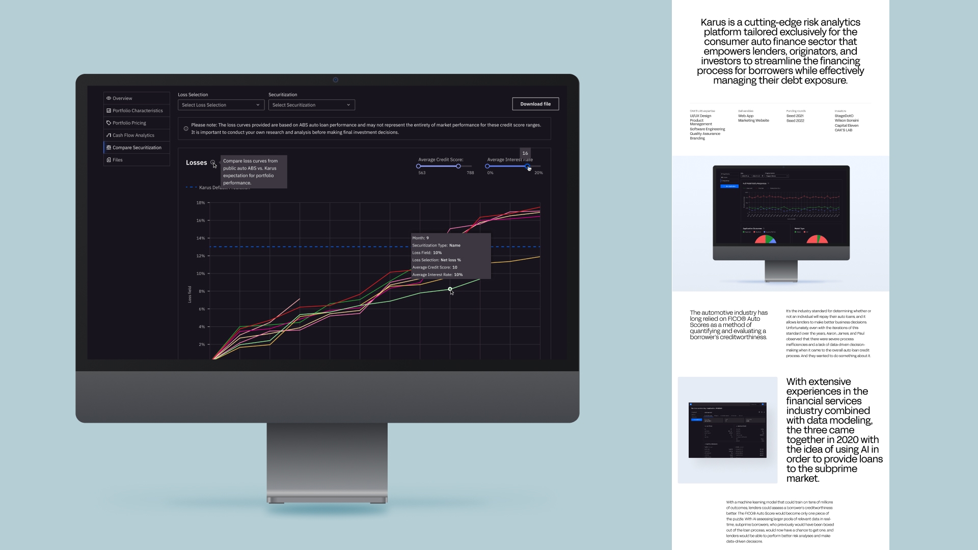Software product case study design.