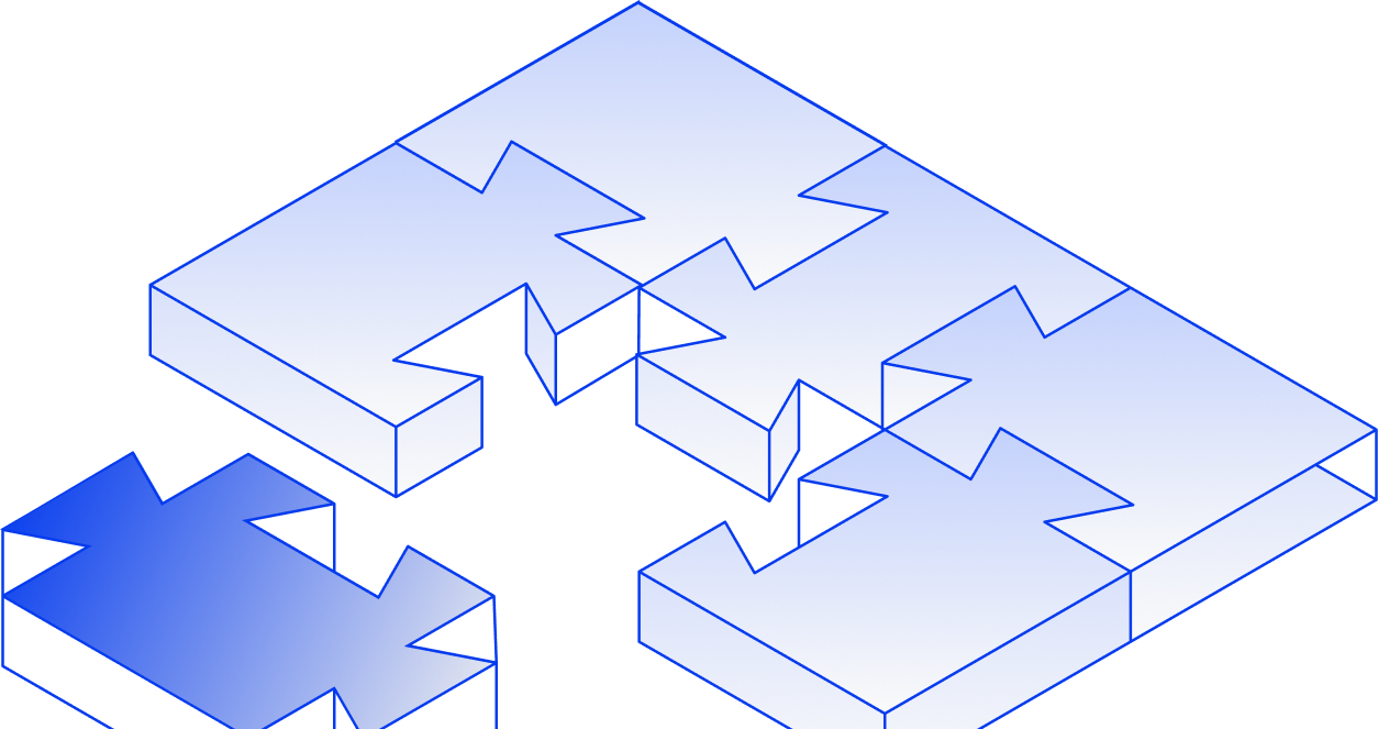 Puzzle illustration representing the gap between strategy and funding in CMS ACCESS adoption, next to the survey report download form