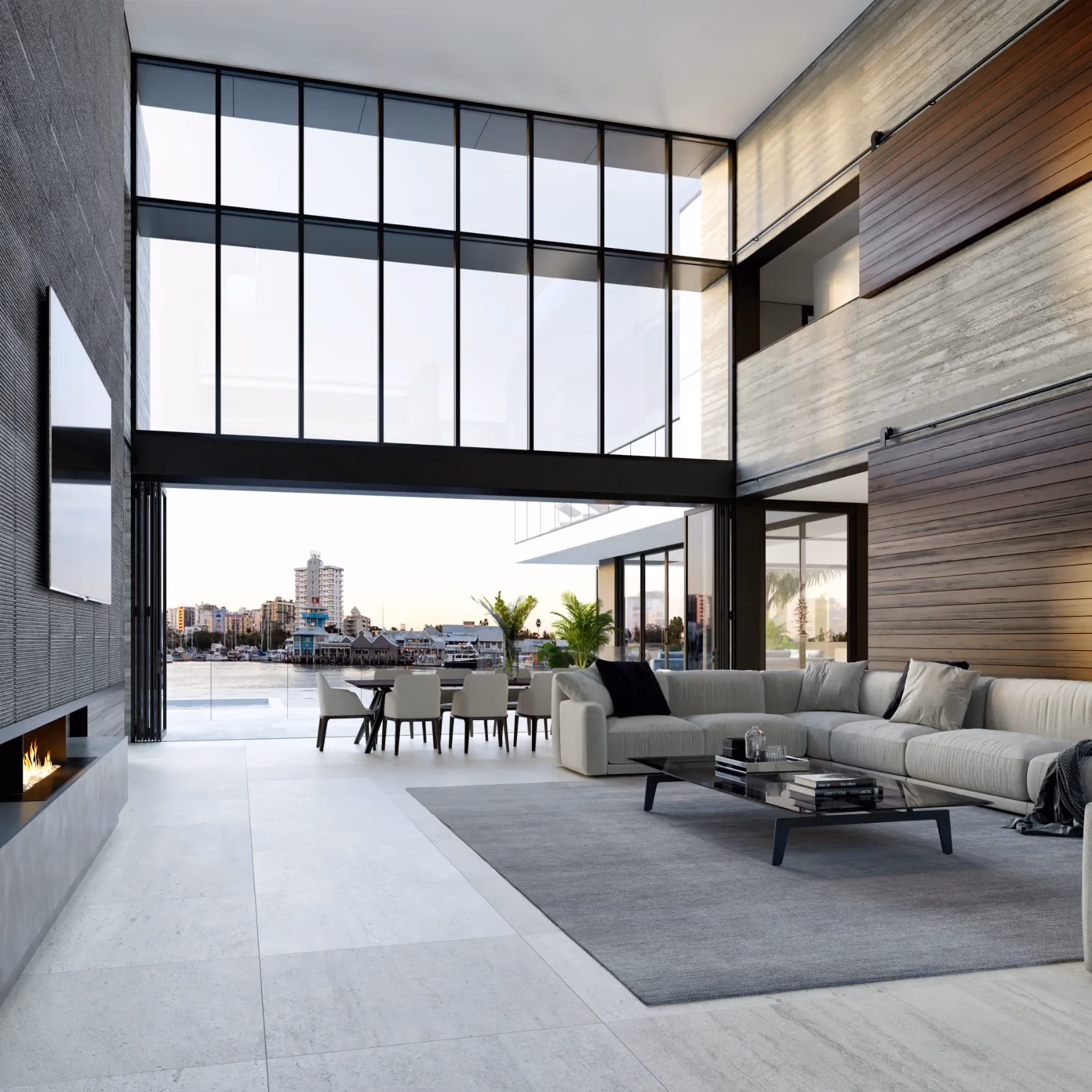 A luxury custom home on the water in sunshine coast