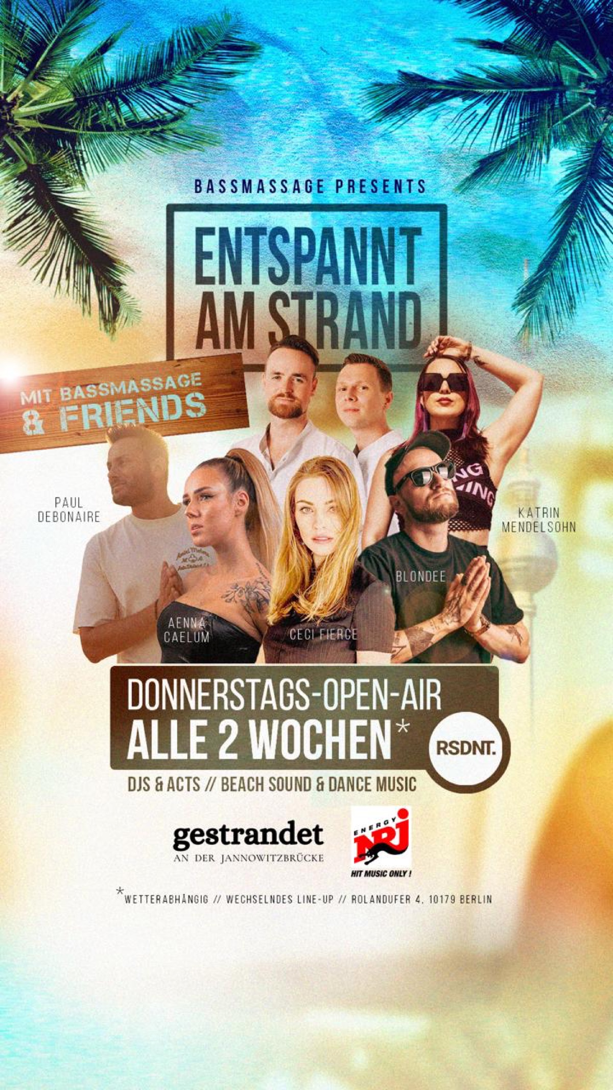 Entspannt am Strand - Katrin Mendelsohn