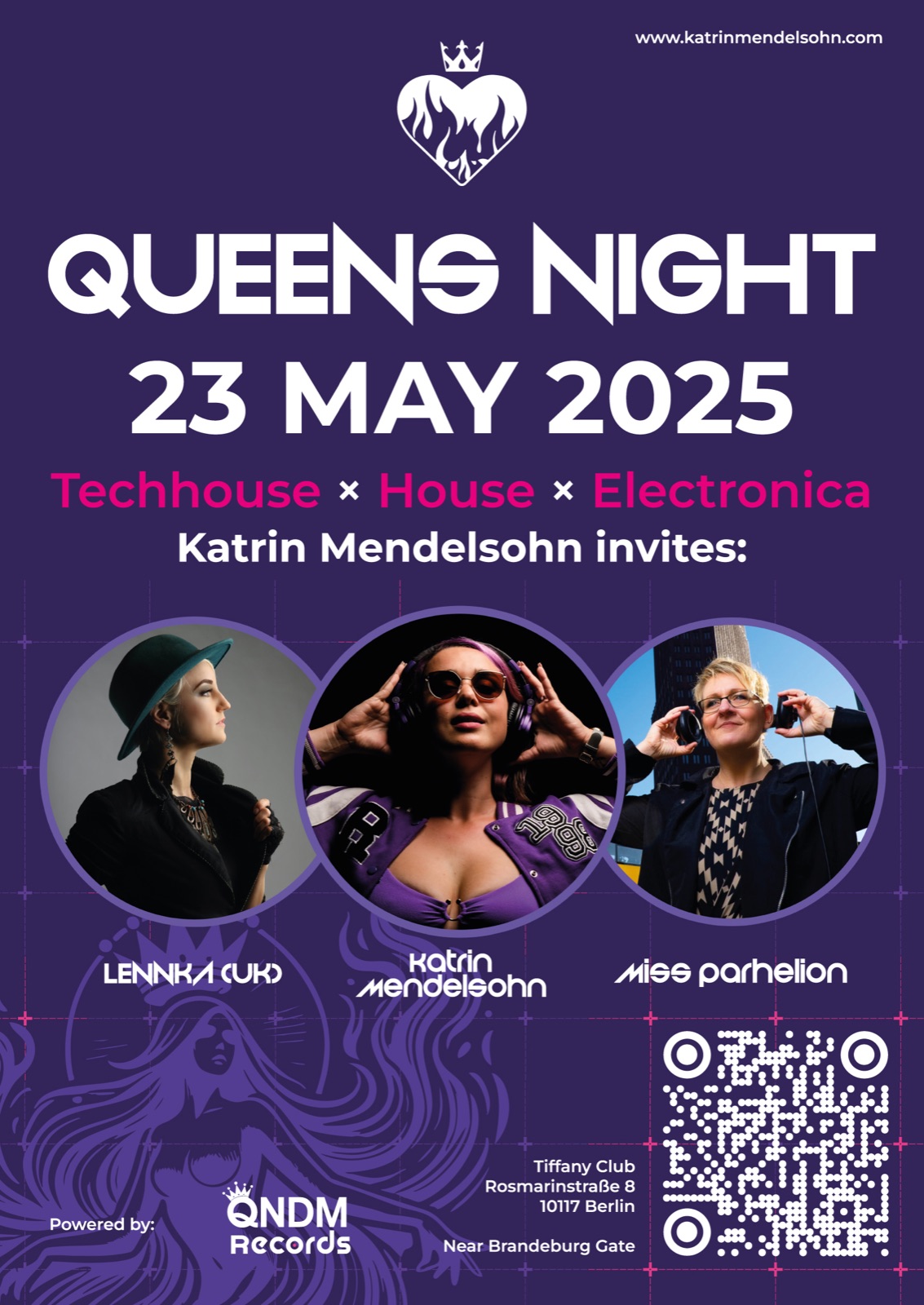 Queens Night 23 Mai 2025 Flyer