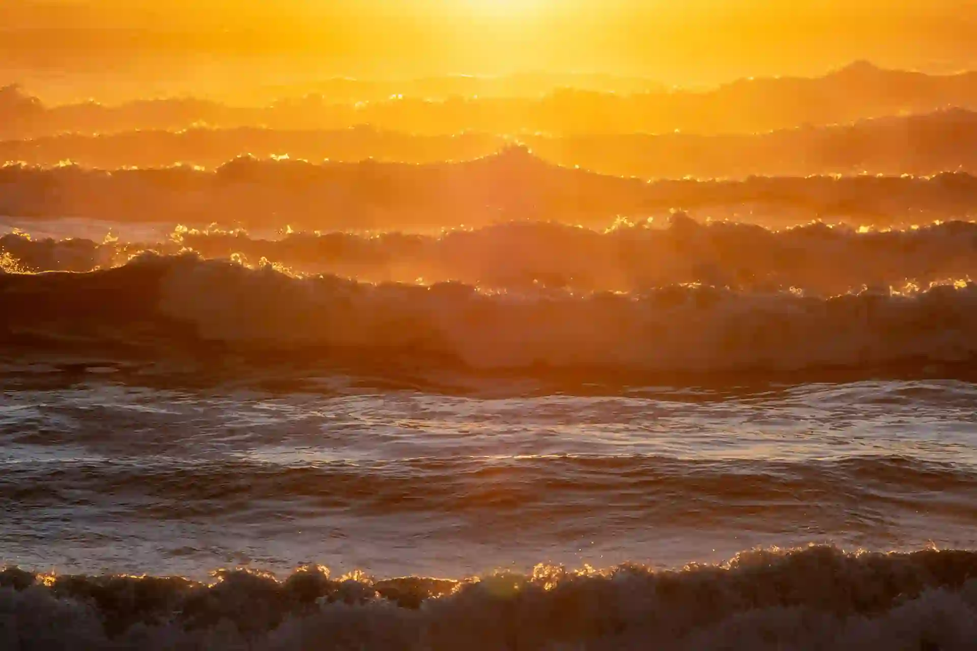 Le couche du soleil