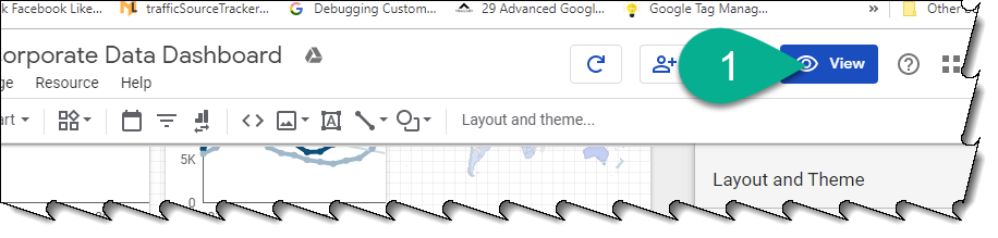 Highlight of Date Range selection in Google Data Studio