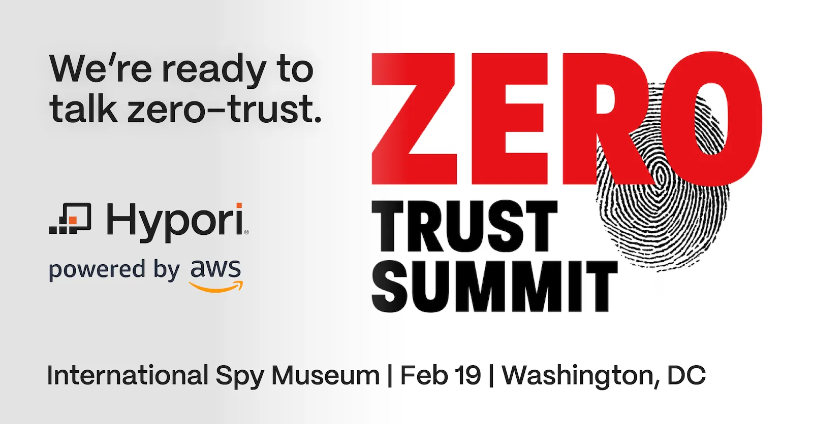 Connect at Zero Trust Summit