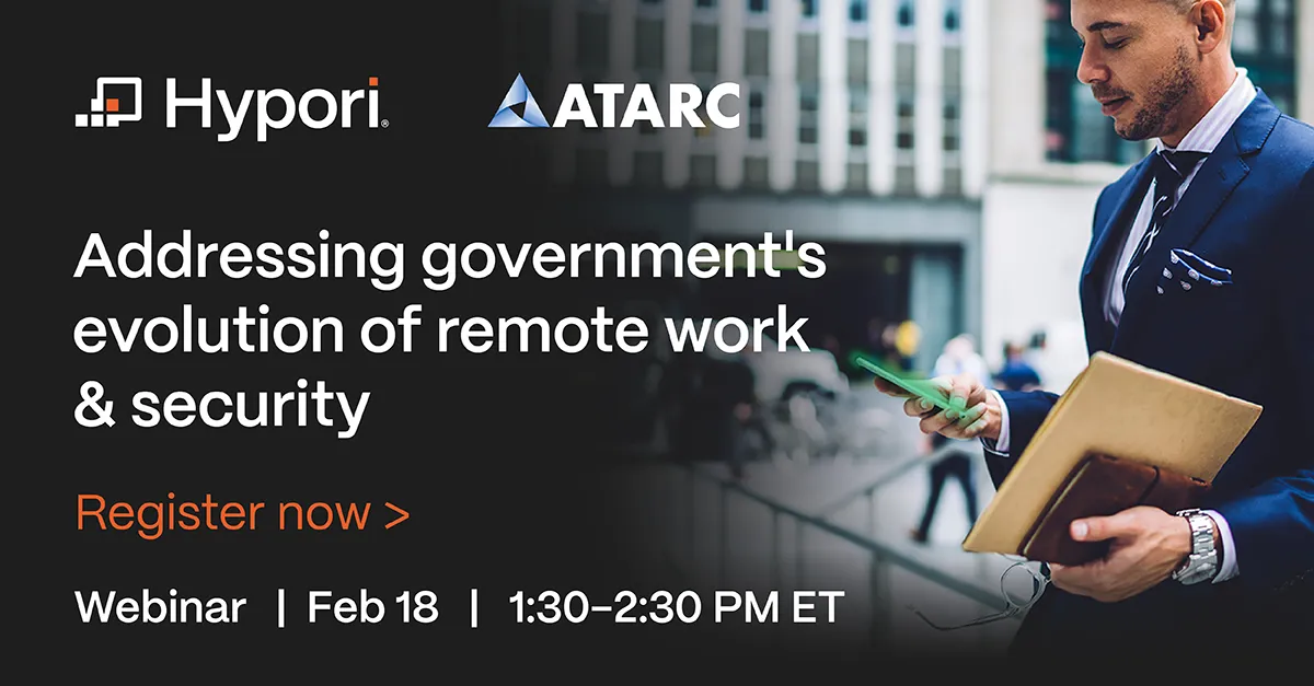 Hypori Participating on ATARC Future of Work Webinar 