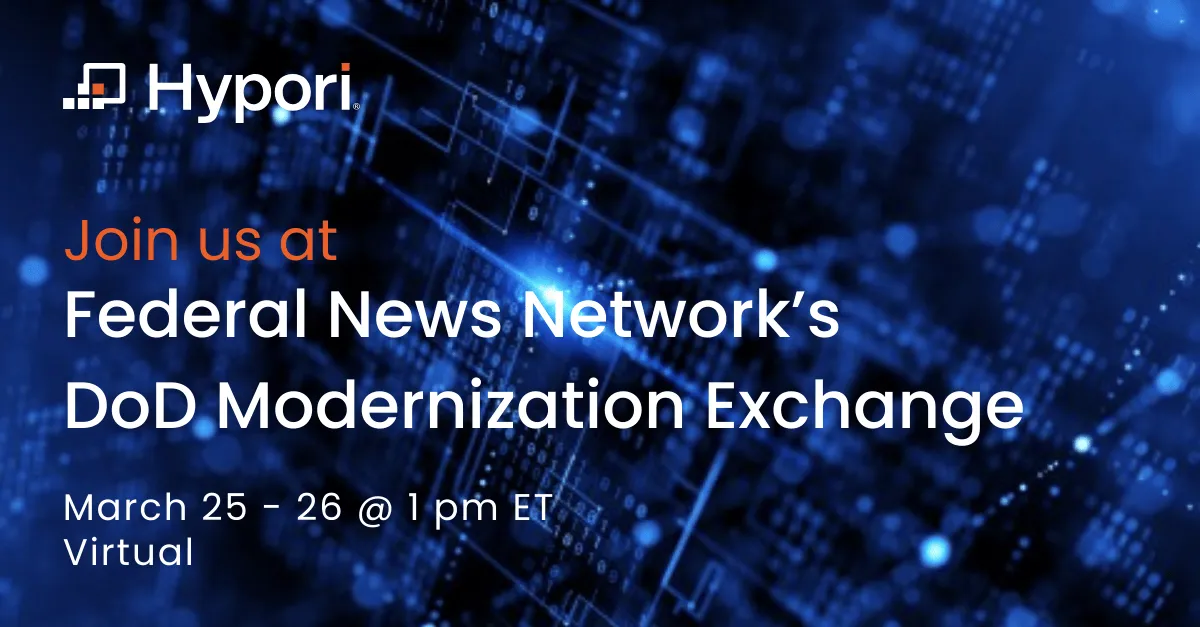 Join Hypori at FNN's DoW Modernization Exchange