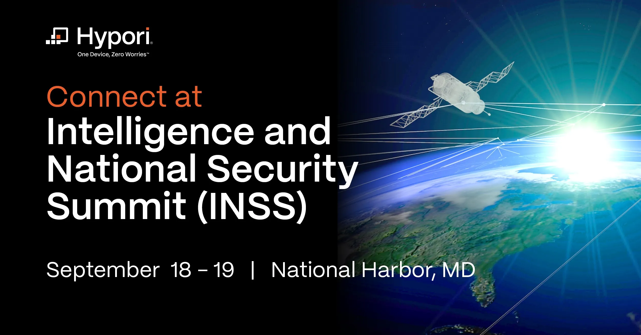 Join Hypori at the Intelligence & National Security Summit (INSS) 2025