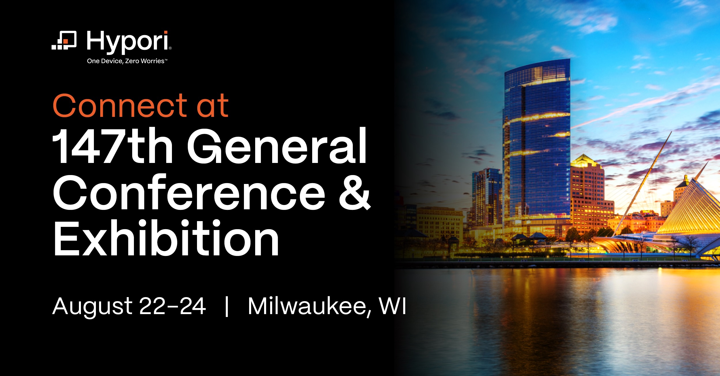 Connect with Hypori at the NGAUS on August 22-25 in Milwaukee, Wisconsin