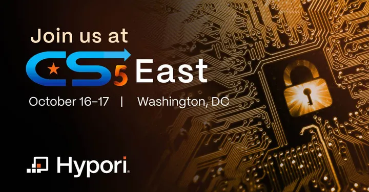 Connect with Hypori at CS5 East on October 16-17 in Washington, DC
