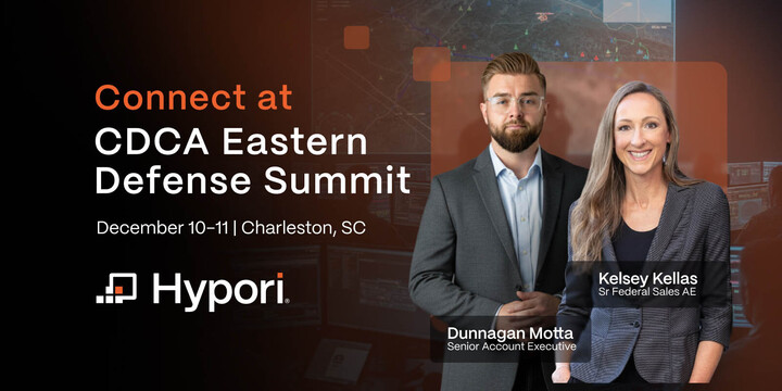Connect with Hypori at the CDCA Eastern Defense Summit on December 10-11 in Charleston, SC