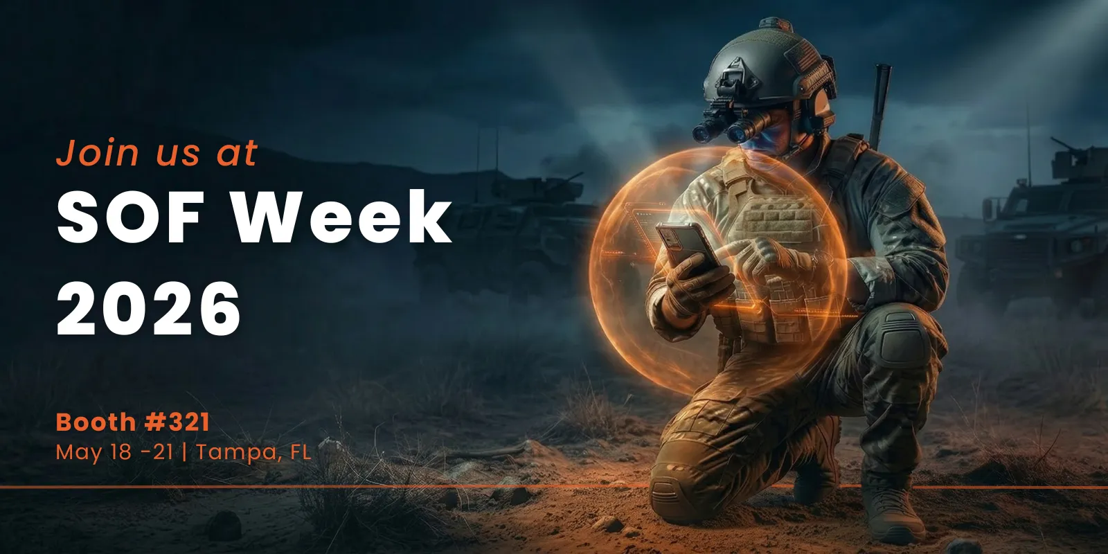 Hypori at SOF Week 2026 - Secure Mobile Access for the Modern Warfighter