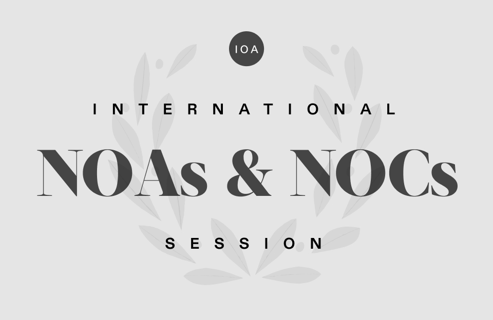 19th International Session for NOAs and NOCs Delegates