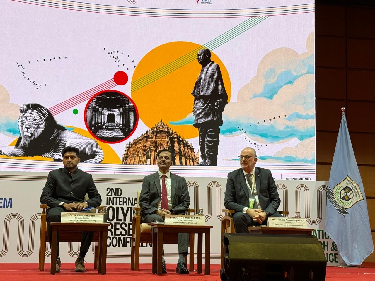 International Olympic Academy was the “Guest of Honour” at the 2nd International Olympic Research Conference of BCORE in India