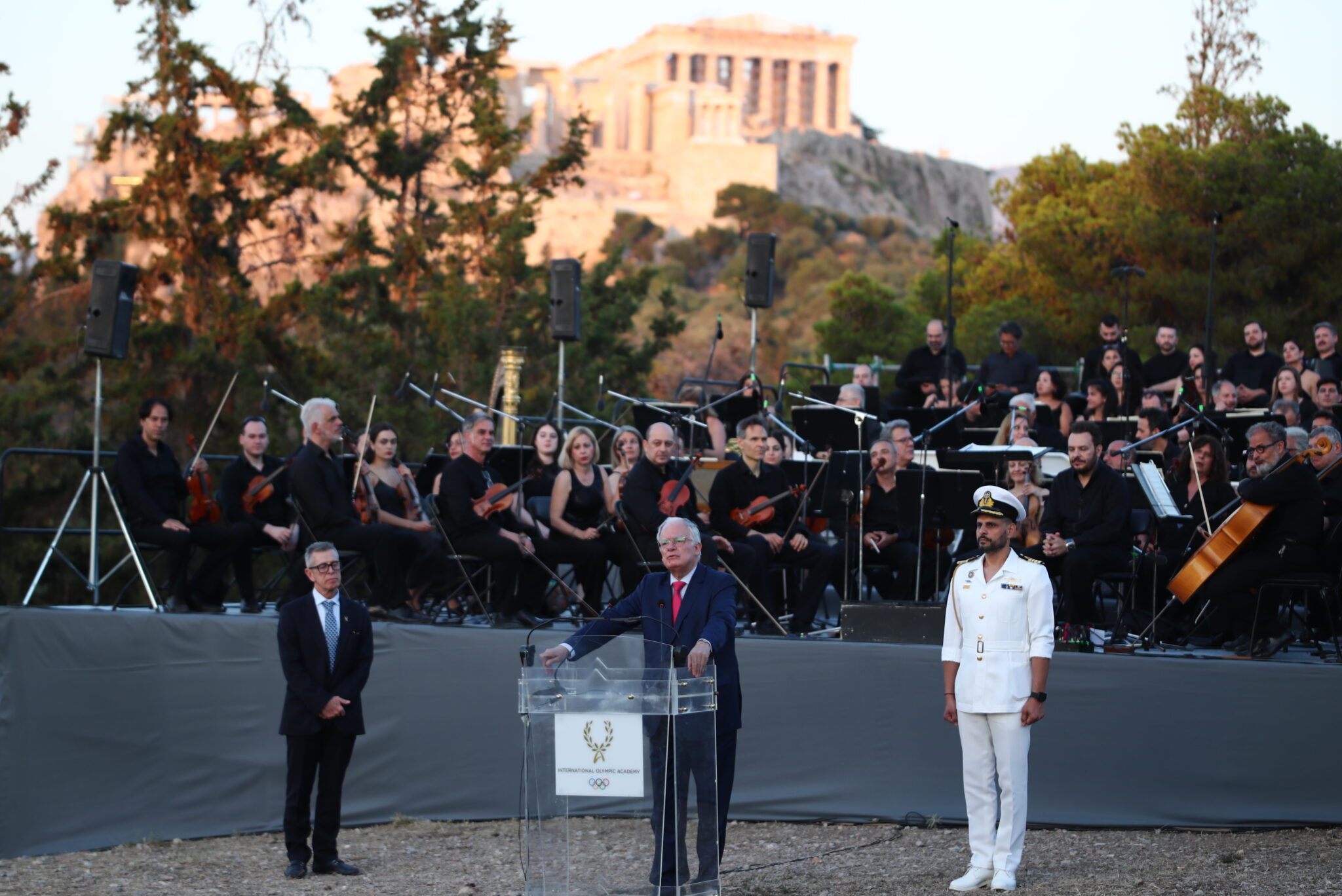 Τhe President of the Hellenic Republic Konstantinos Tasoulas declares the Opening of the 66th Session of the International Olympic Academy