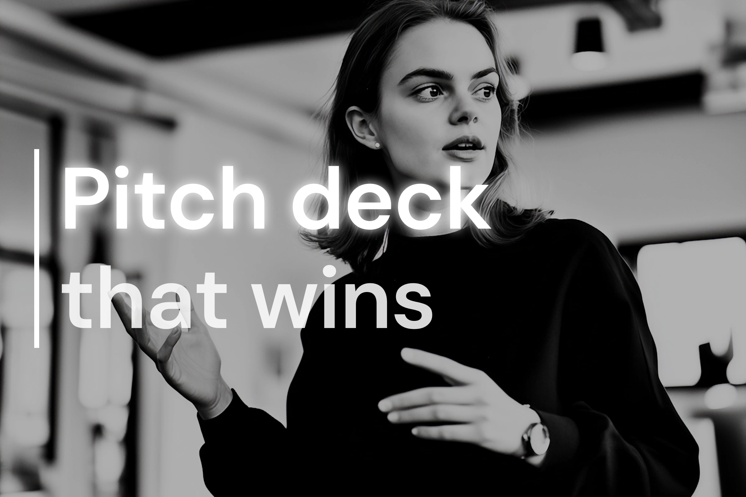 Building a pitch deck that wins investors