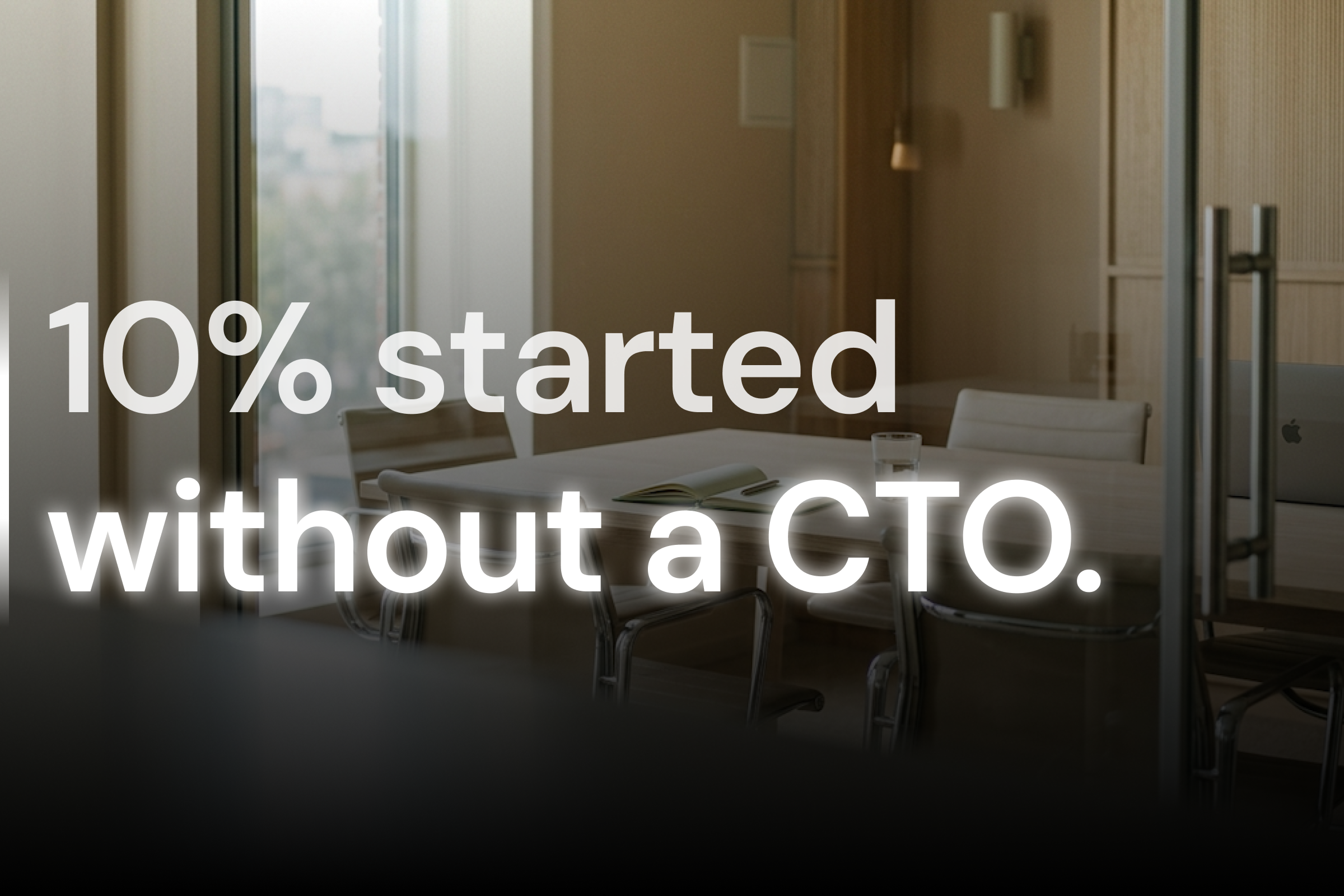 10% of YC Startups Have Just One Founder. Stop waiting for a CTO to start.