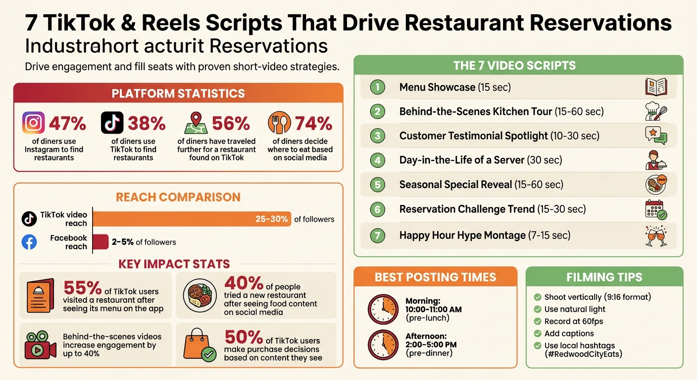 TikTok and Instagram Statistics for Restaurant Marketing 2026