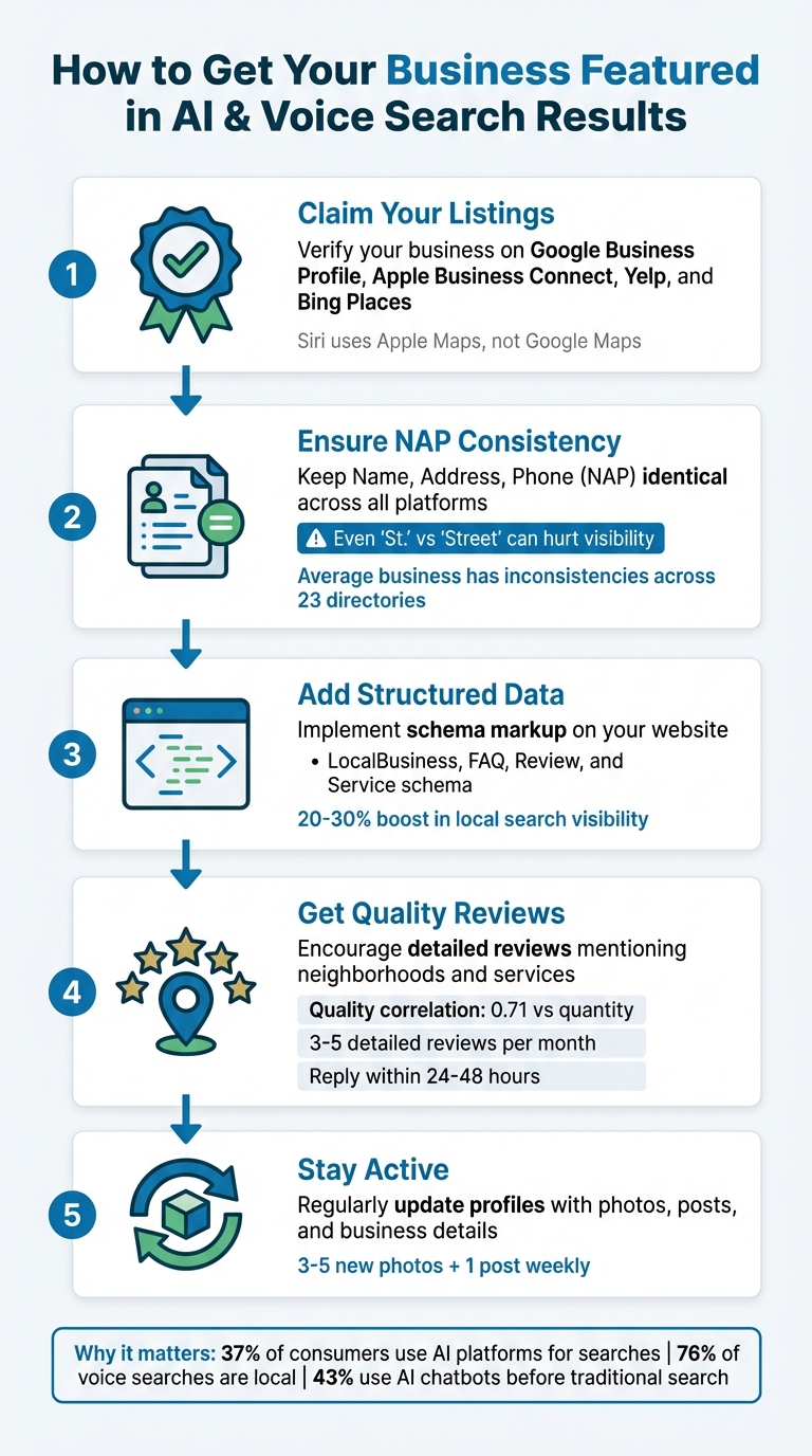 5 Steps to Optimize Your Bay Area Business for AI Search and Voice Assistants