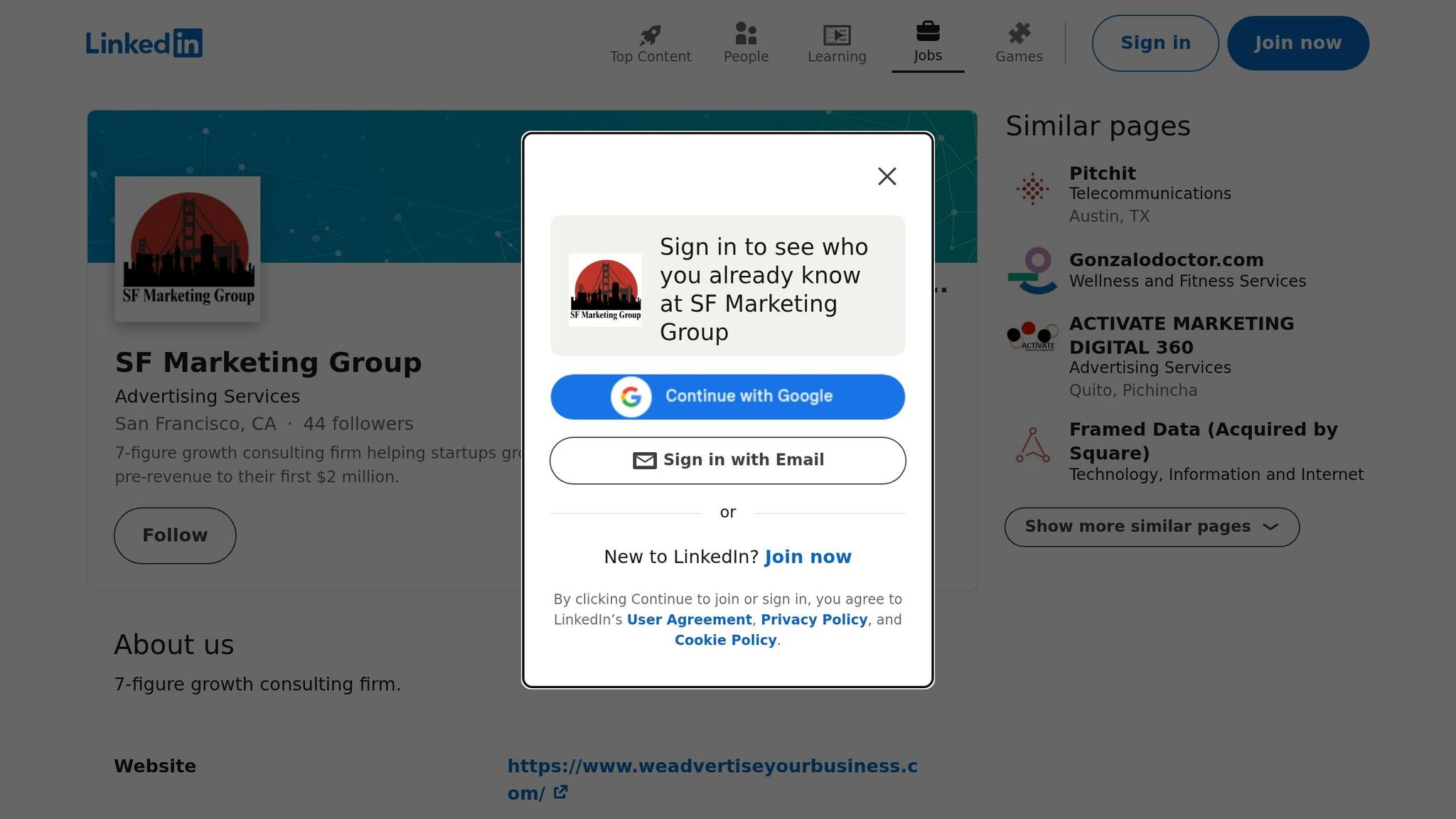 SF Marketing Group