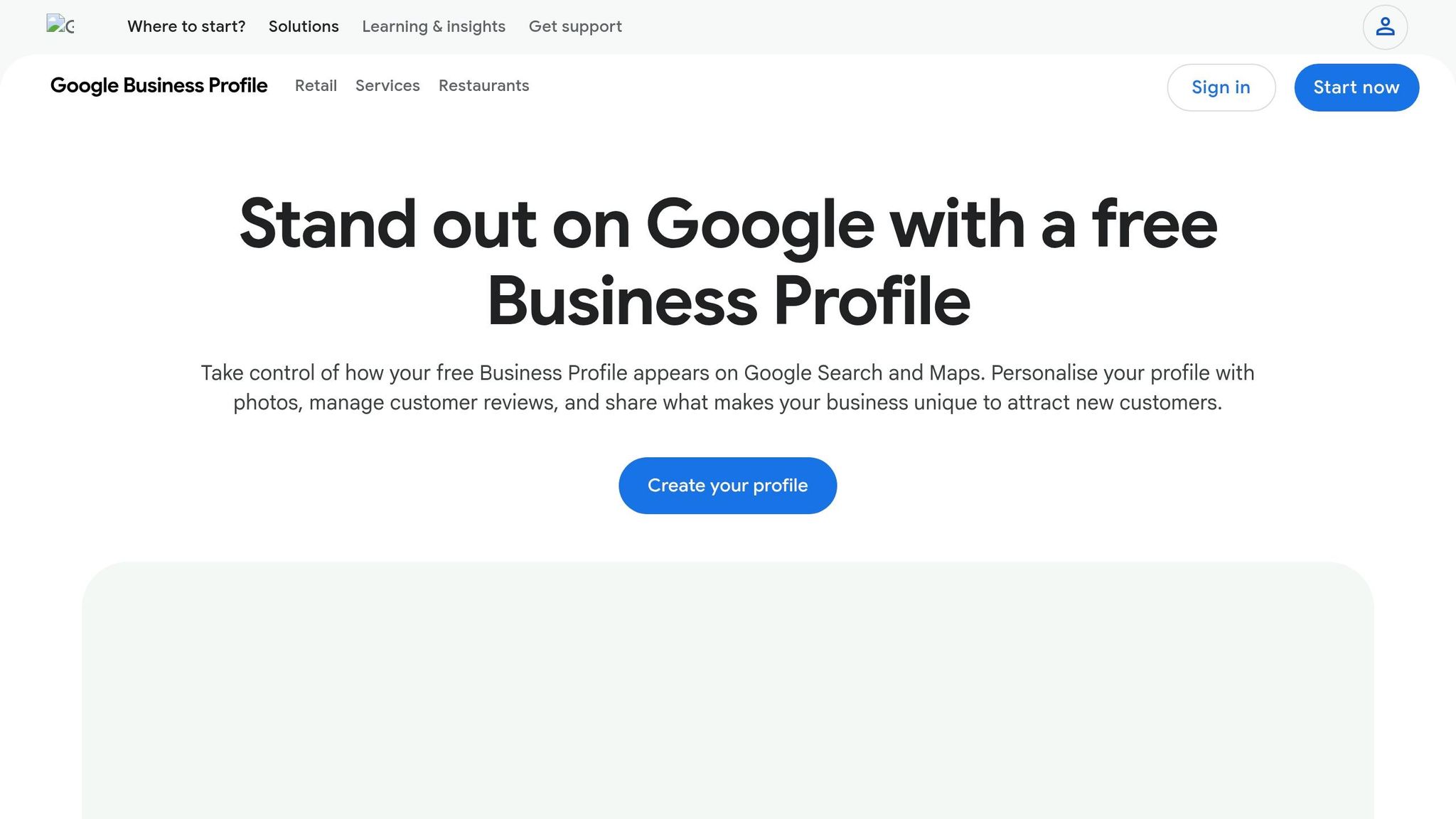 Google Business Profile
