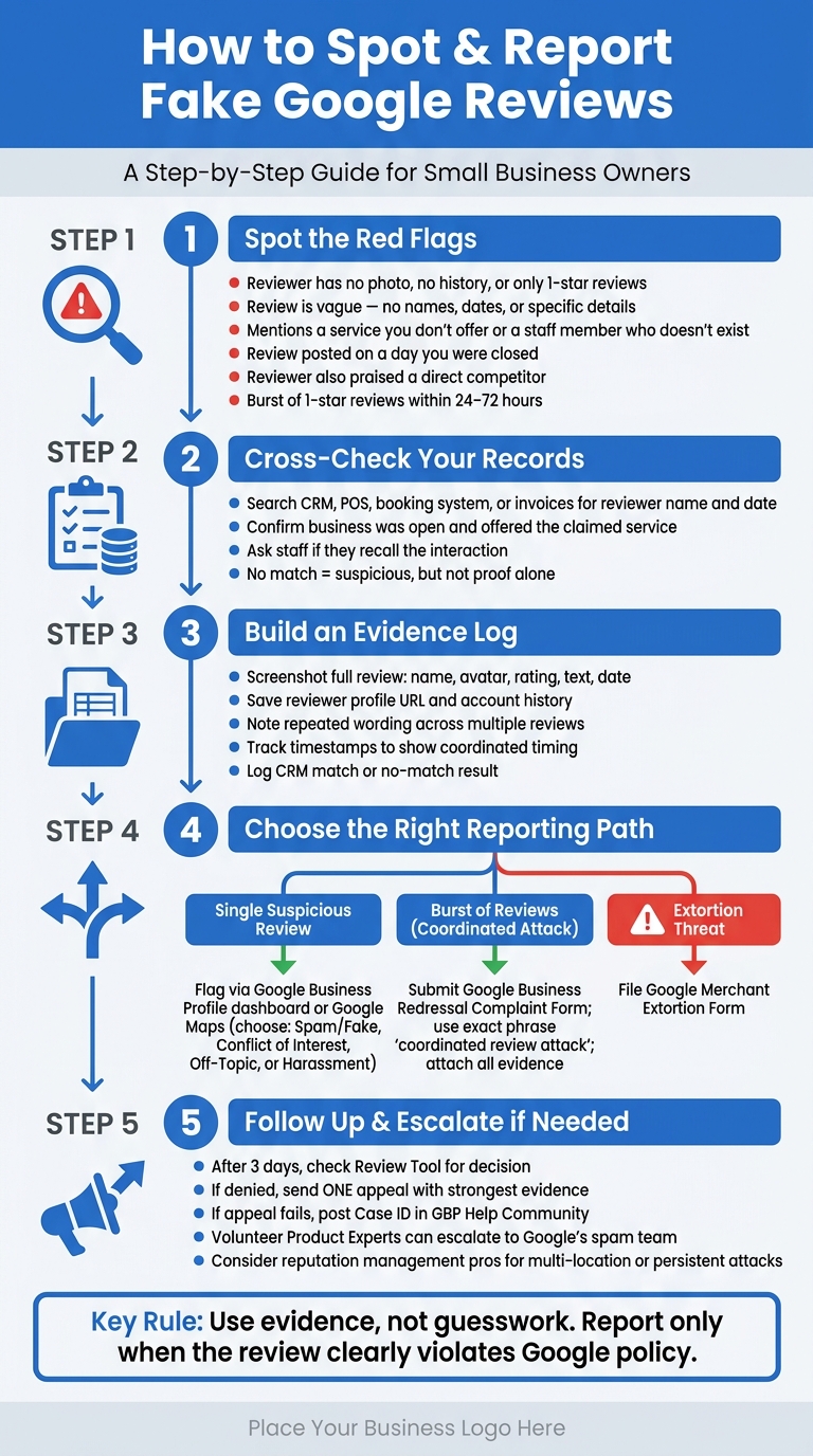 How to Spot & Report Fake Google Reviews: A Step-by-Step Guide
