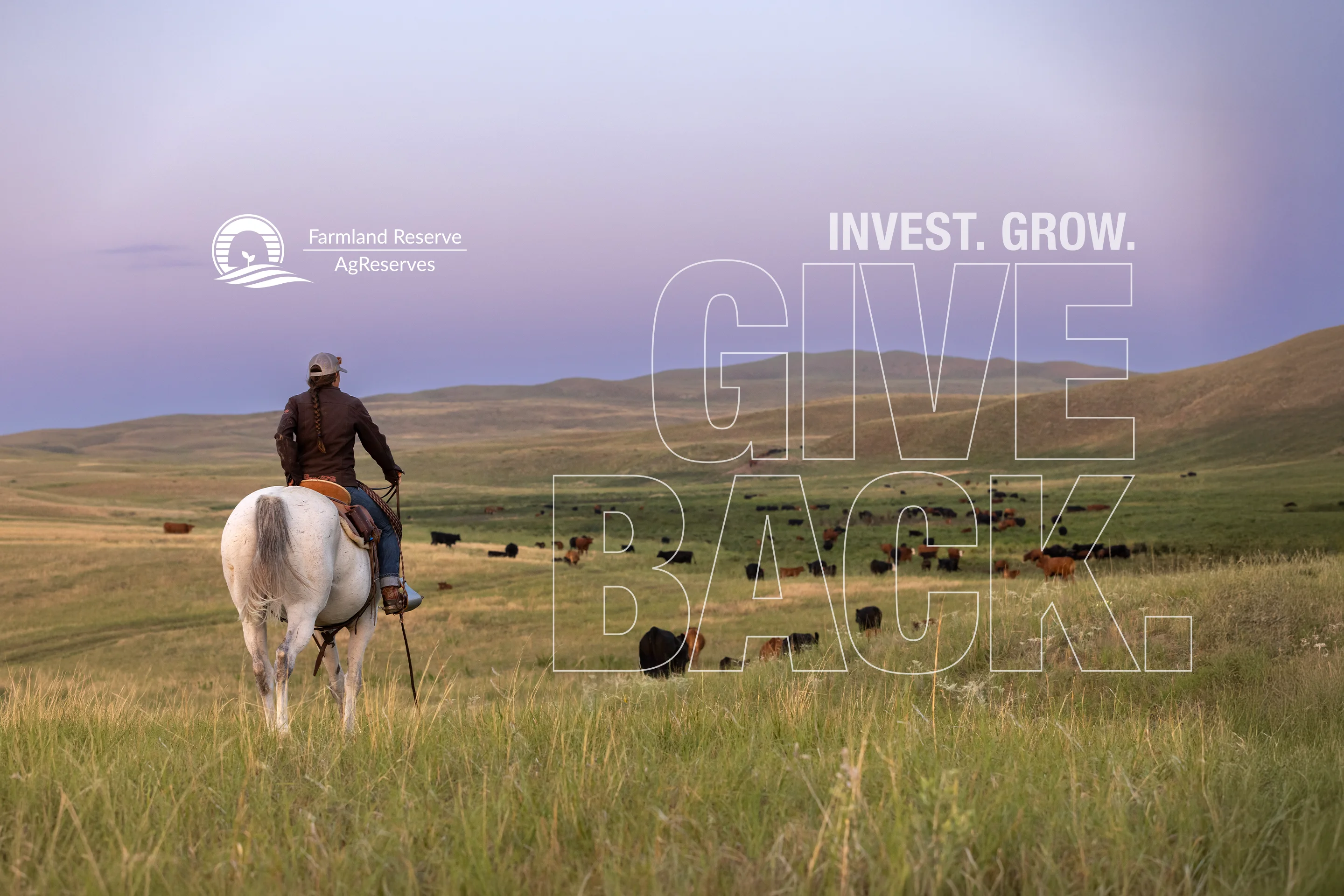 AgReserves website and sustainability report design