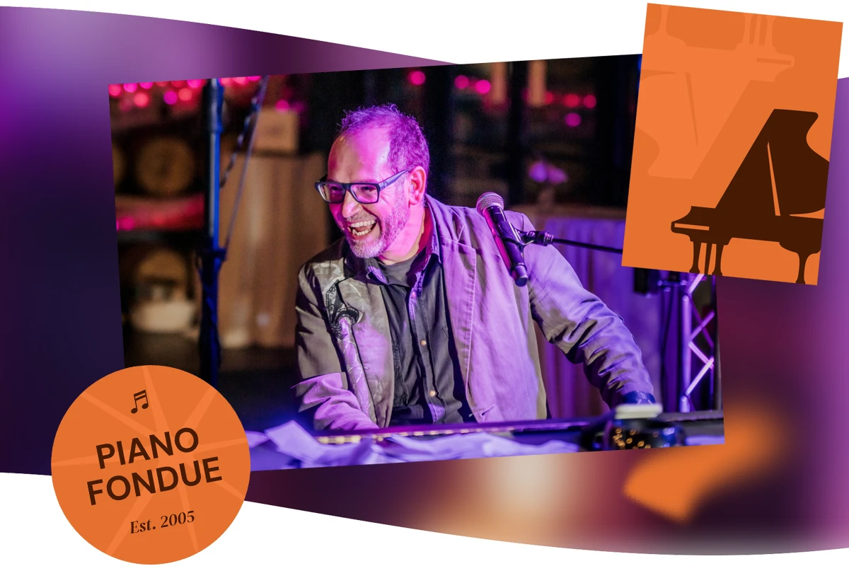 Piano Fondue website design