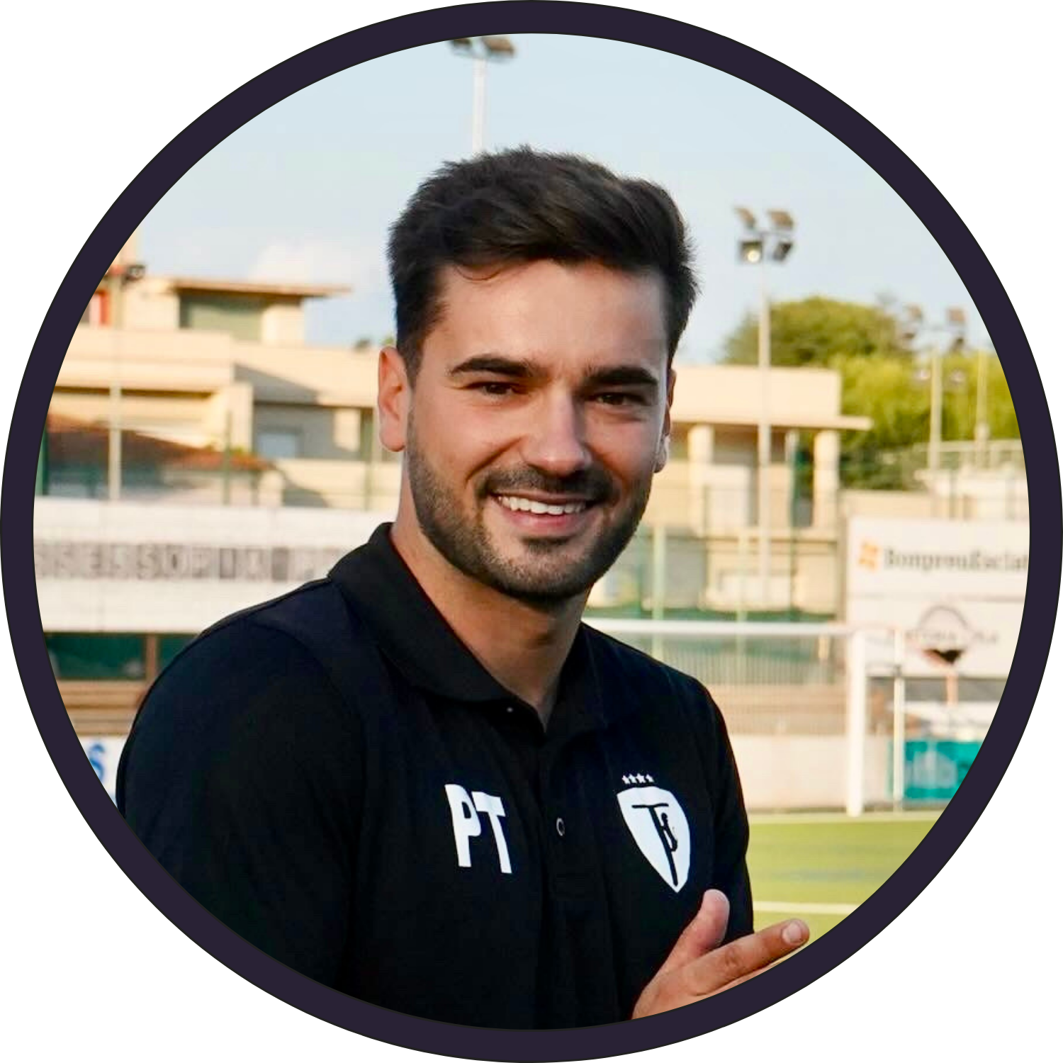 La imatge de l'entrenador Pol Tarrenchs.