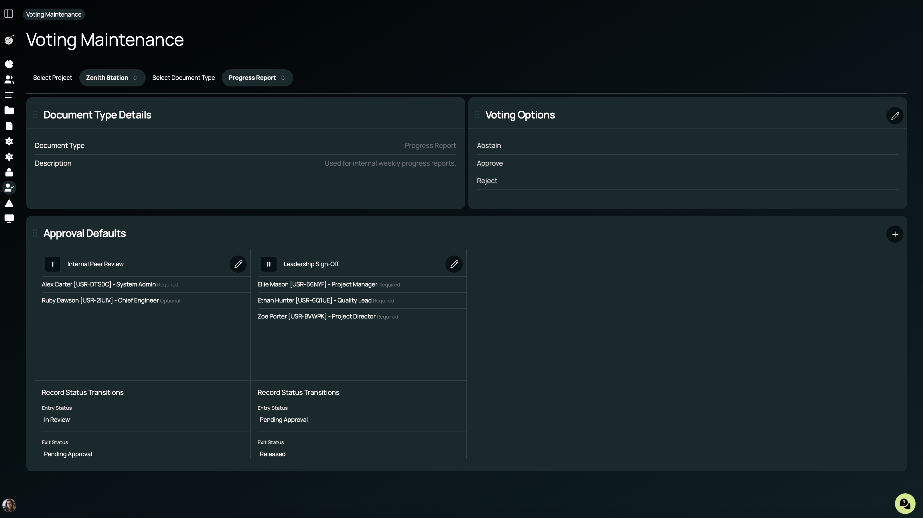 Dashboard mockup
