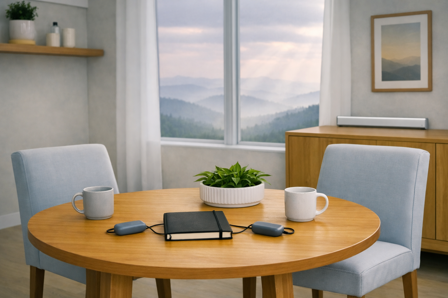 Therapist in a consultation session — Vistas Psychotherapy and Wellness