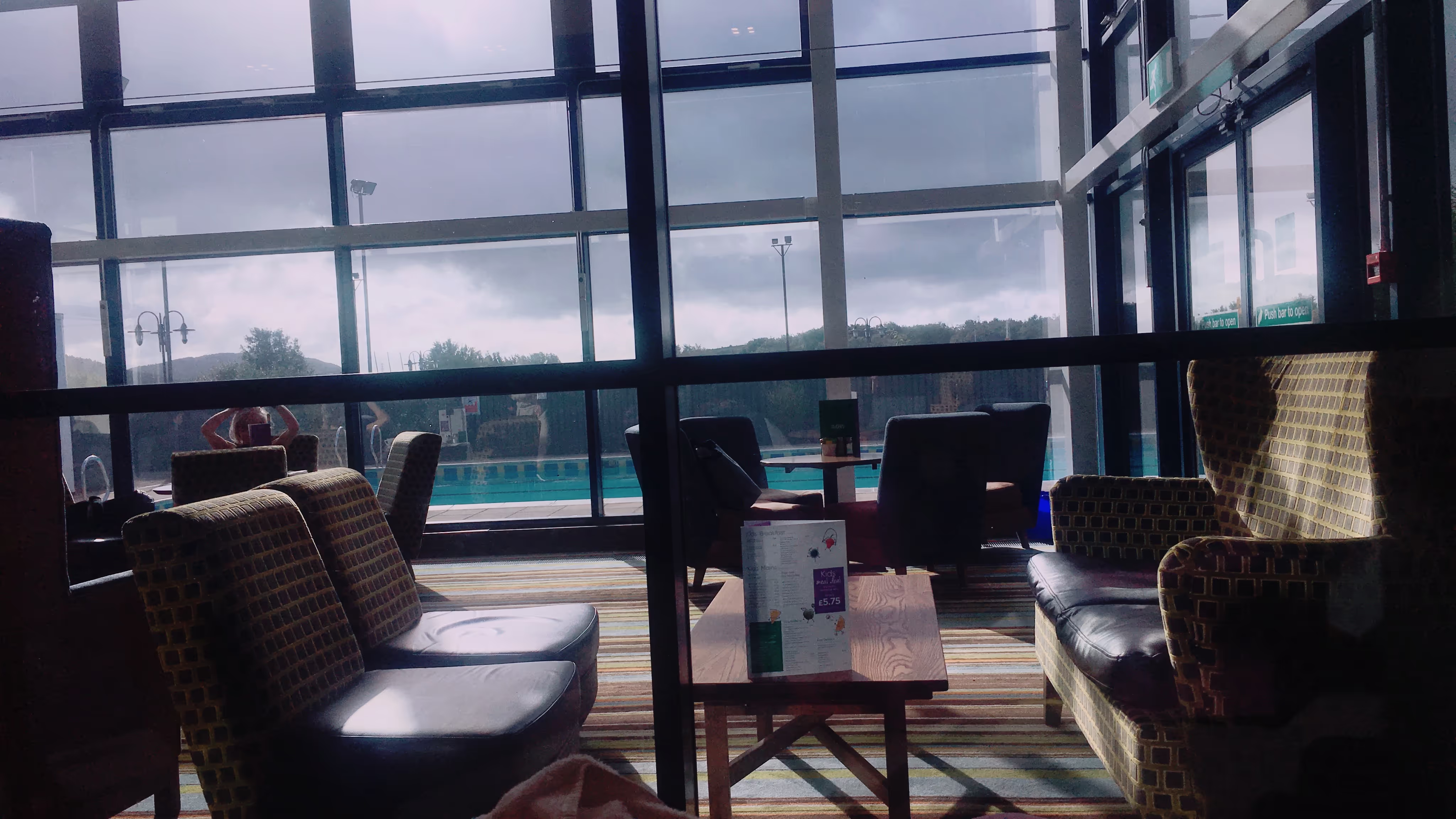 The bar in David Lloyed in Wales