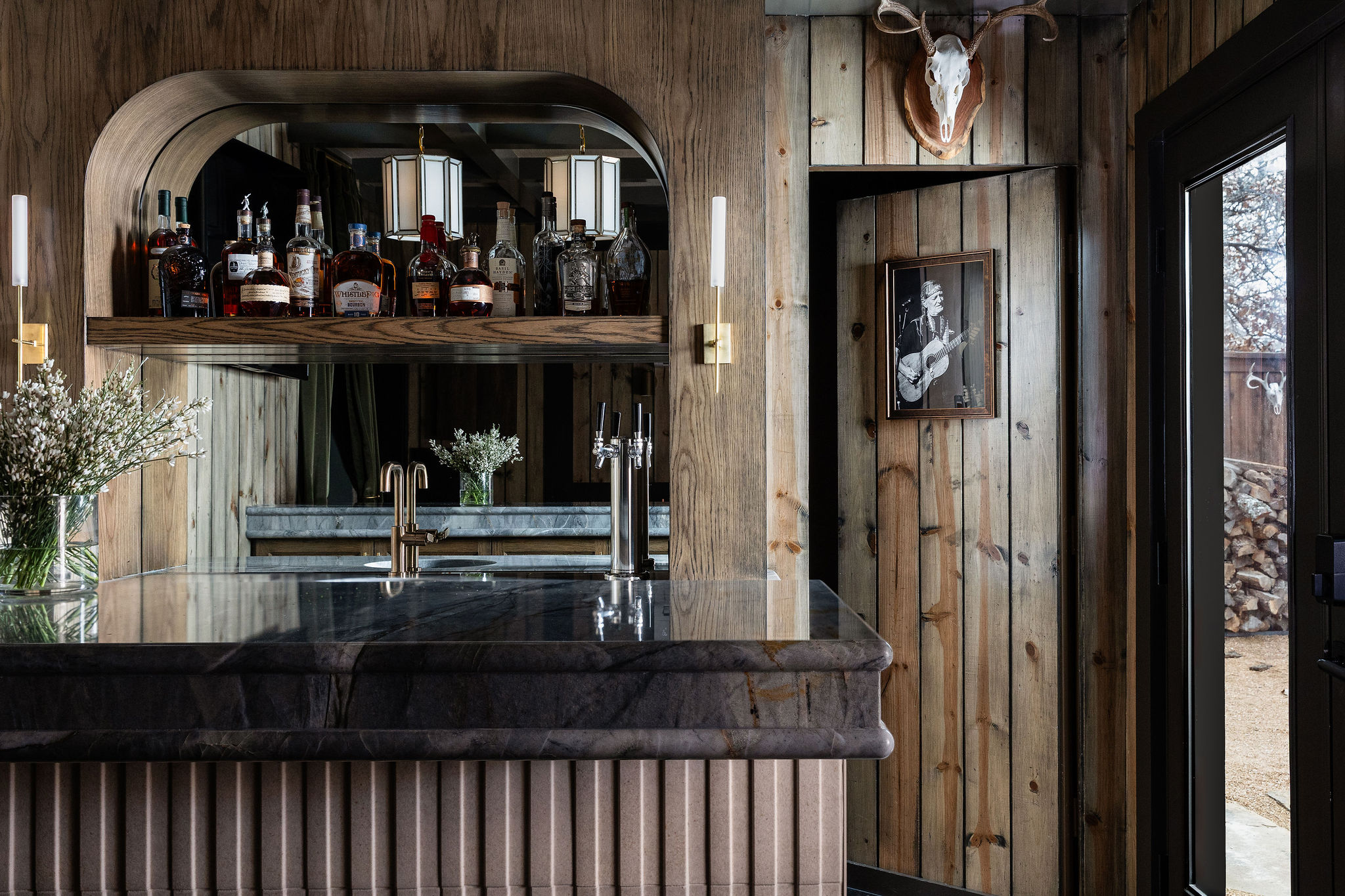 Luxury home bar Southlake whiskey tavern