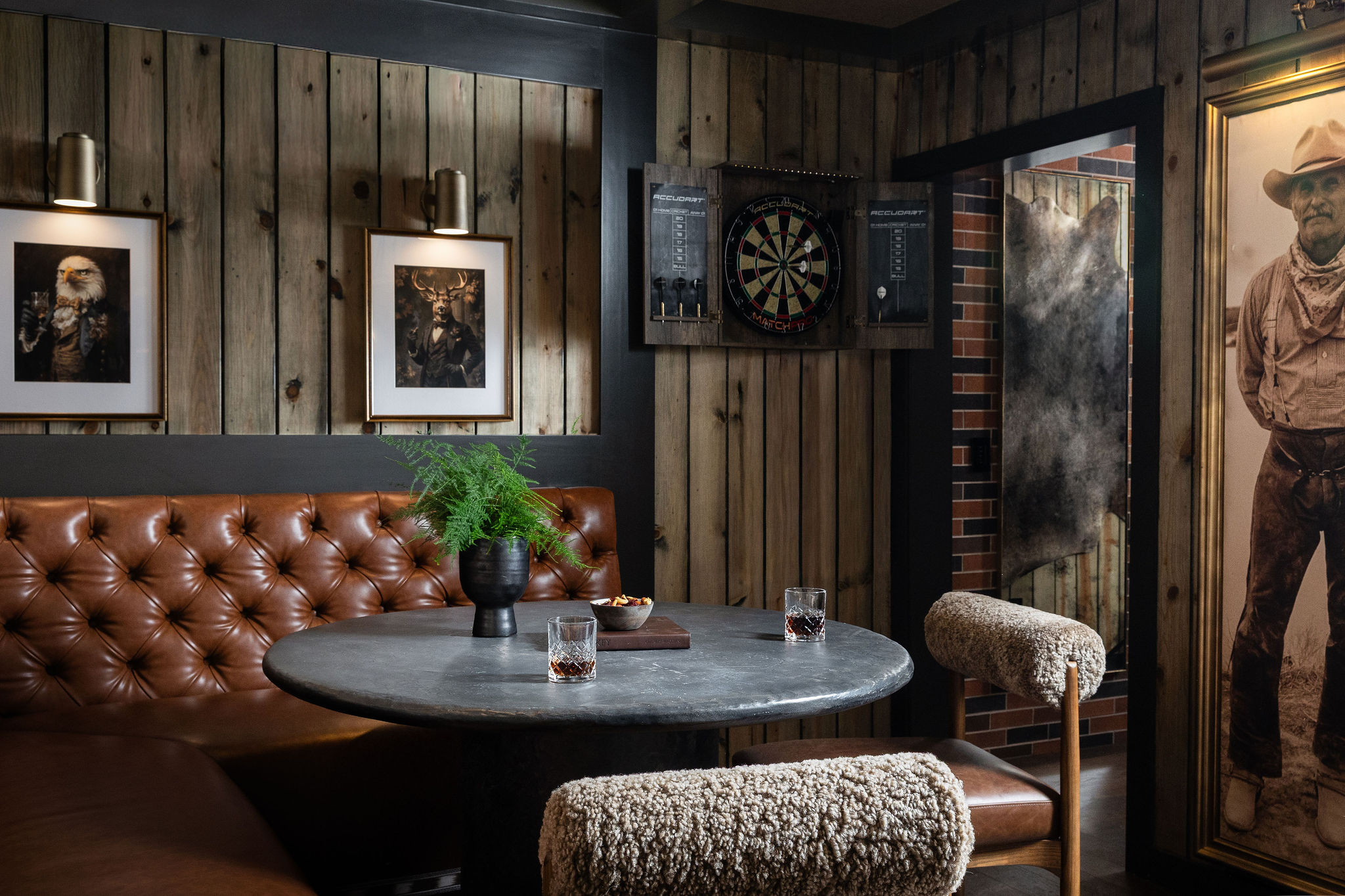 Luxury home bar Southlake whiskey tavern