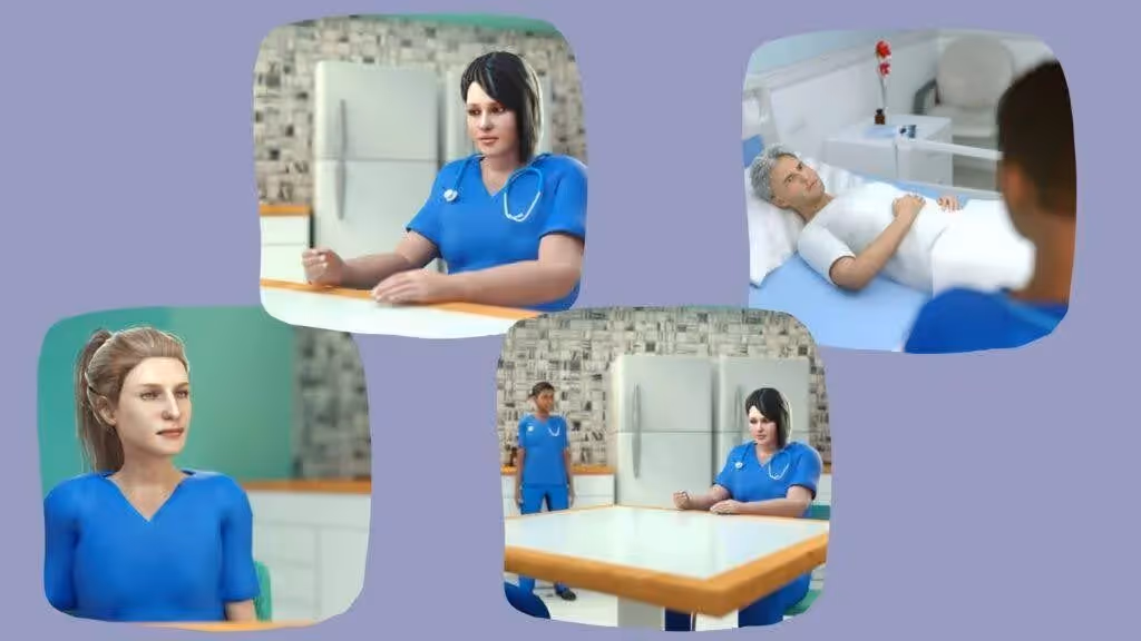 VR module trains nurses on handling issues