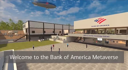 welcome to the bank of america metaverse