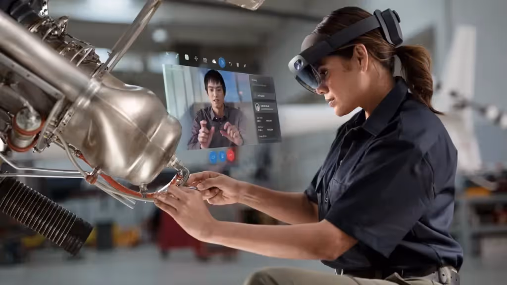 MR combines elements of both VR and AR