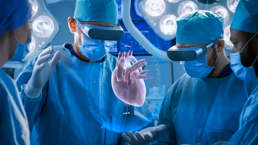 VR surgery training