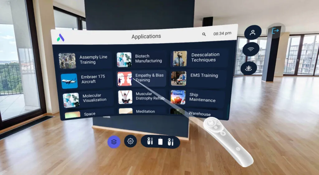 Enterprise Kiosk Mode VR Content Launcher