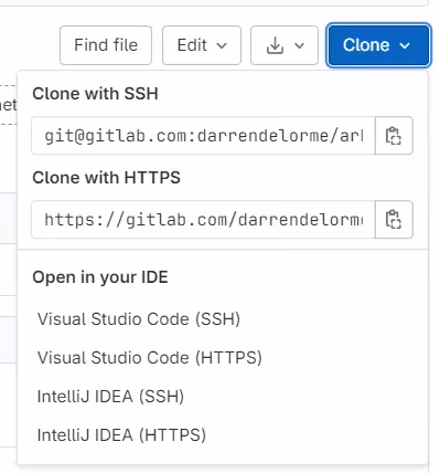 Next step to Setting up GitLab