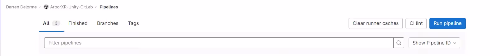 Step for Running your First Pipeline Build