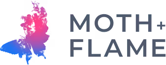 Moth+Flame Logo